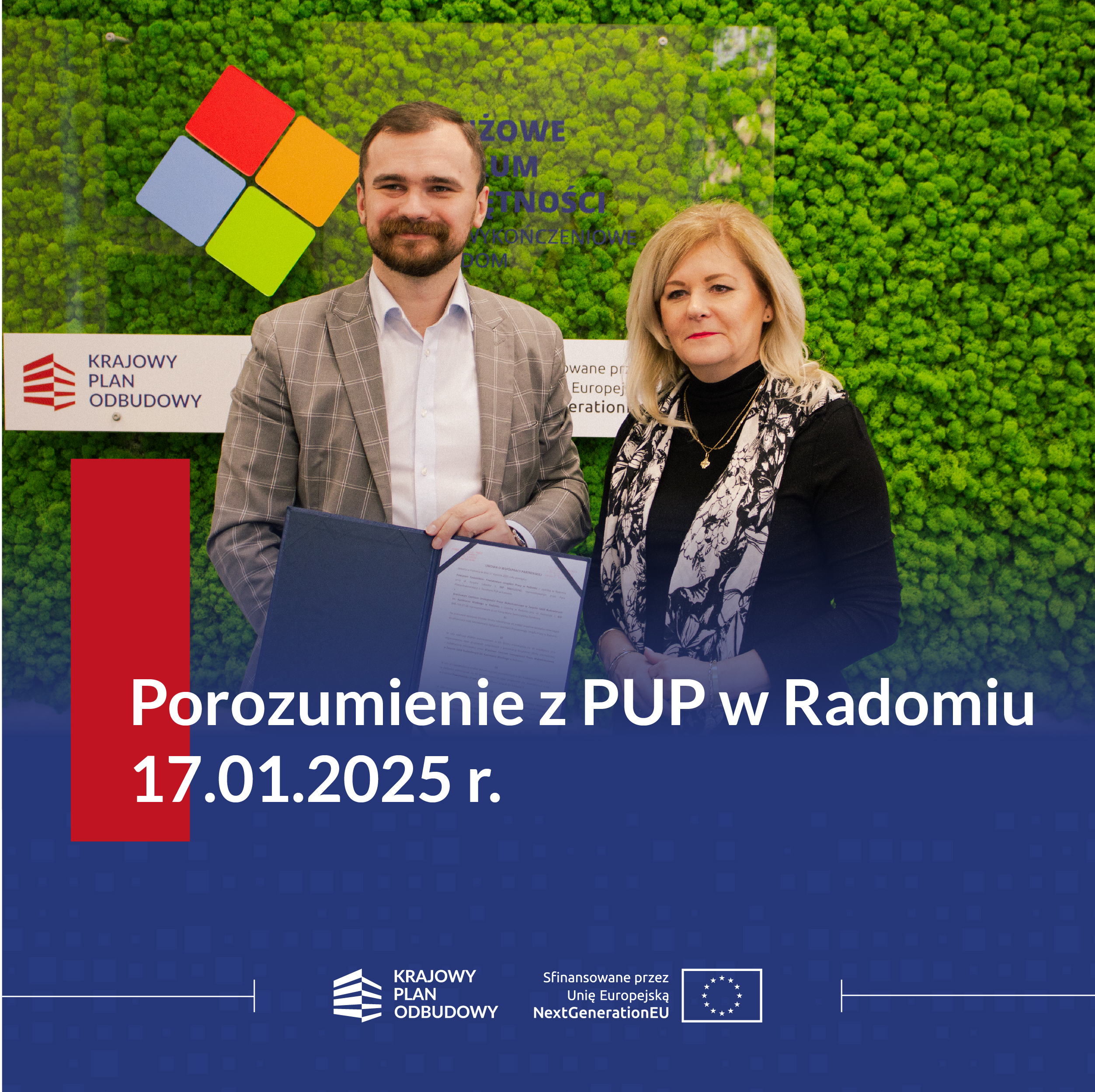 Porozumienie z Powiatowym Urzędem Pracy w Radomiu
